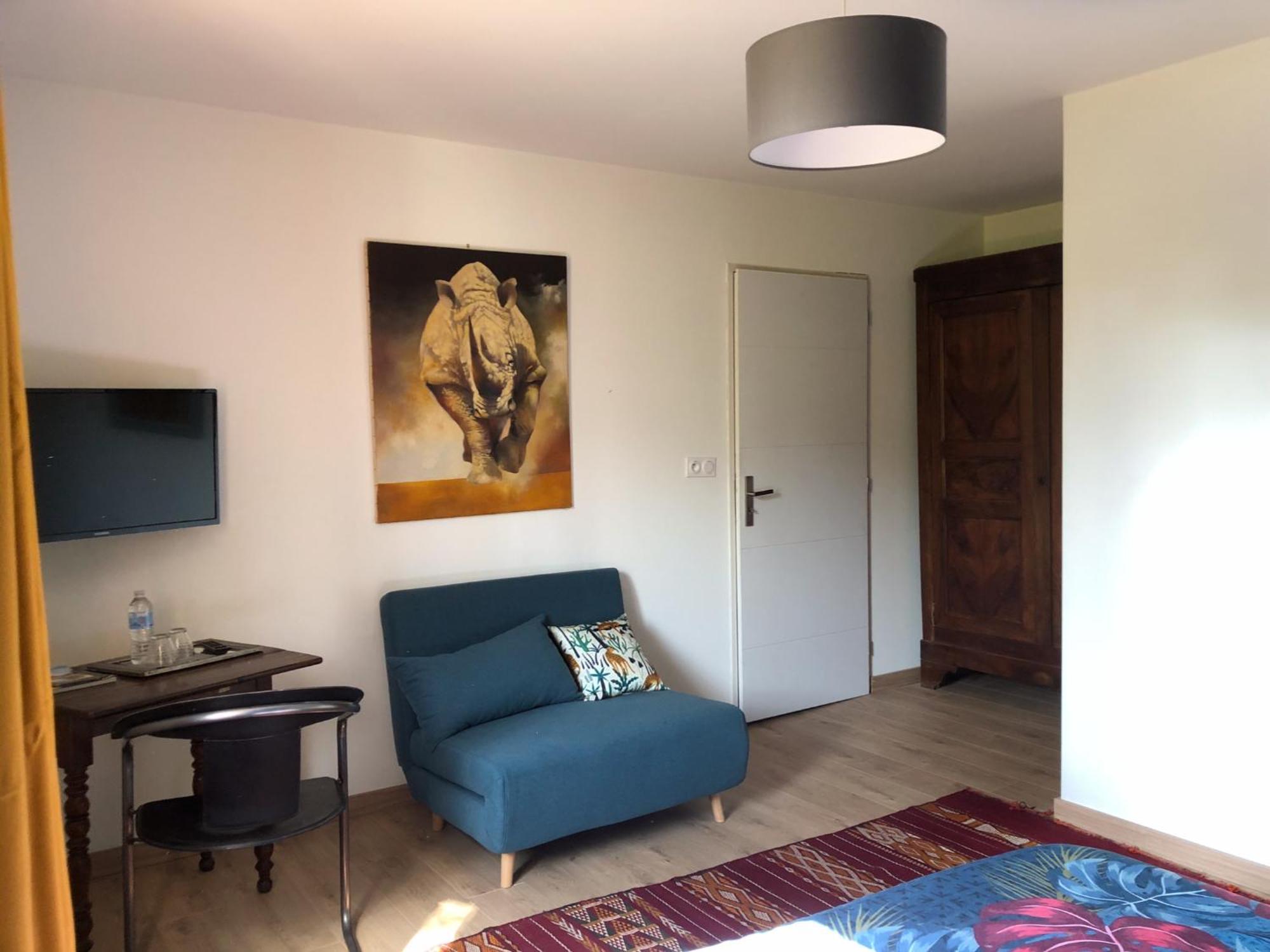 Chambre Sur Une Ile Saint-Bonnet-de-Rochefort Exteriör bild